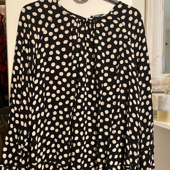polka dot zara top - Picture 2 of 3
